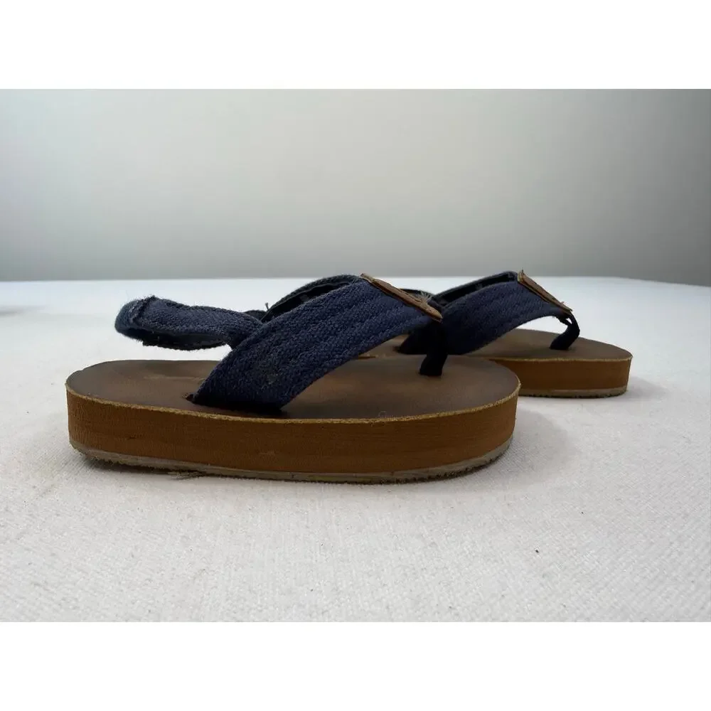 Tommy Bahama Blue Slingback Flip Flop Sandals Toddler‎ Est Size 3–4 Baby Beach
